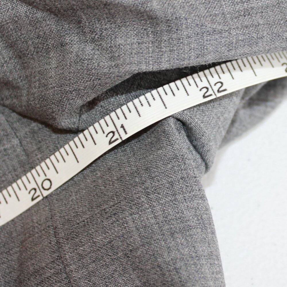 #503 Talbots Grey Dress Jacket Blazer Size 16 - Picture 7 of 9